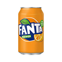 Fanta taronja 33cl.